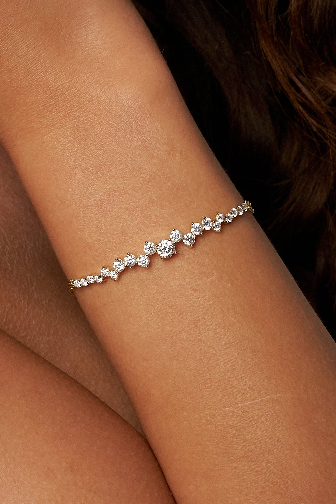 Aureline Moissanite Bracelet