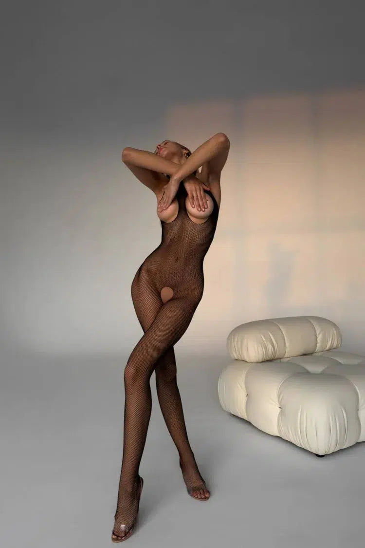 Calcetín del cuerpo de la red lola
