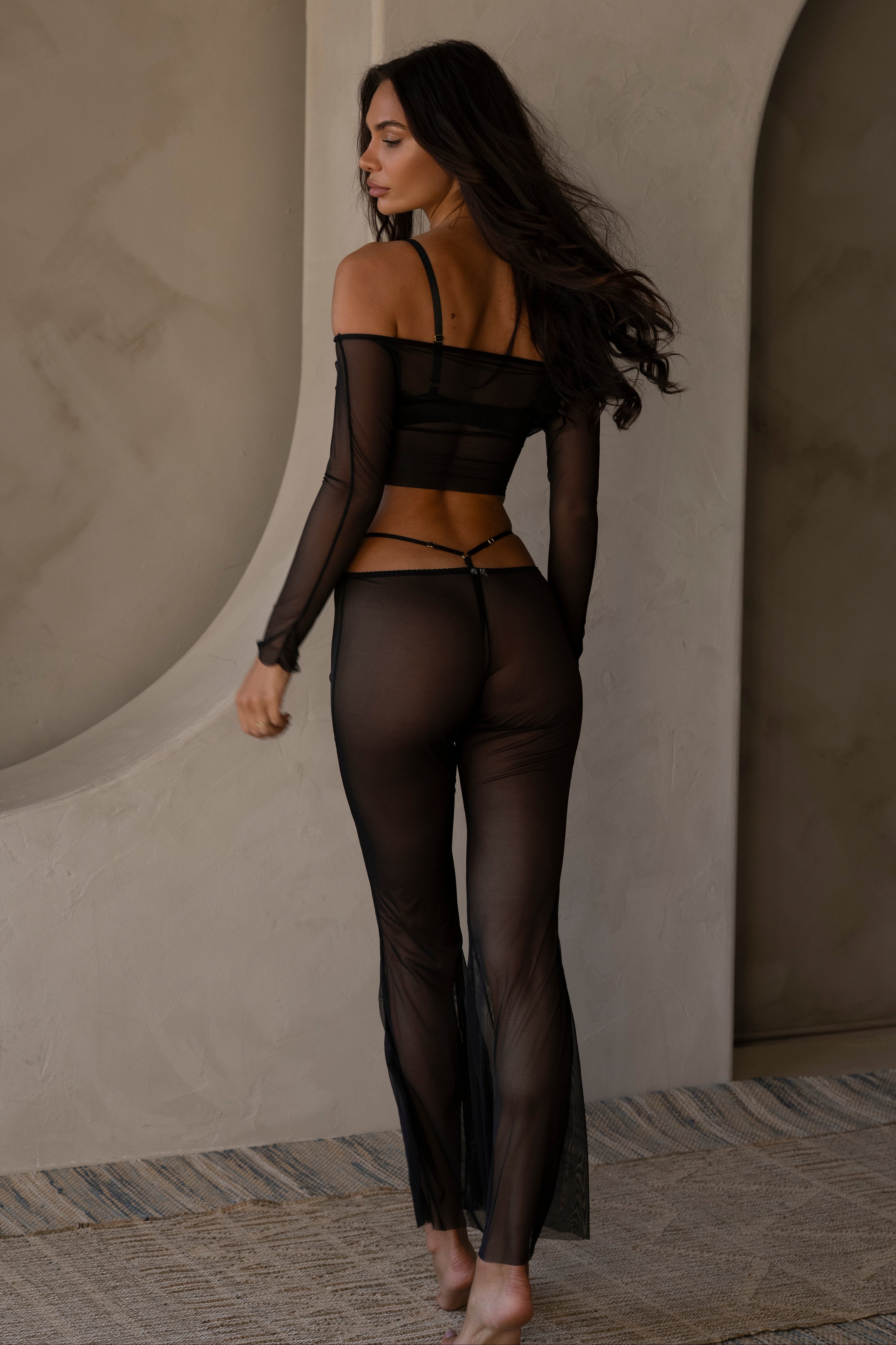 Nora Transparent Lingerie Set