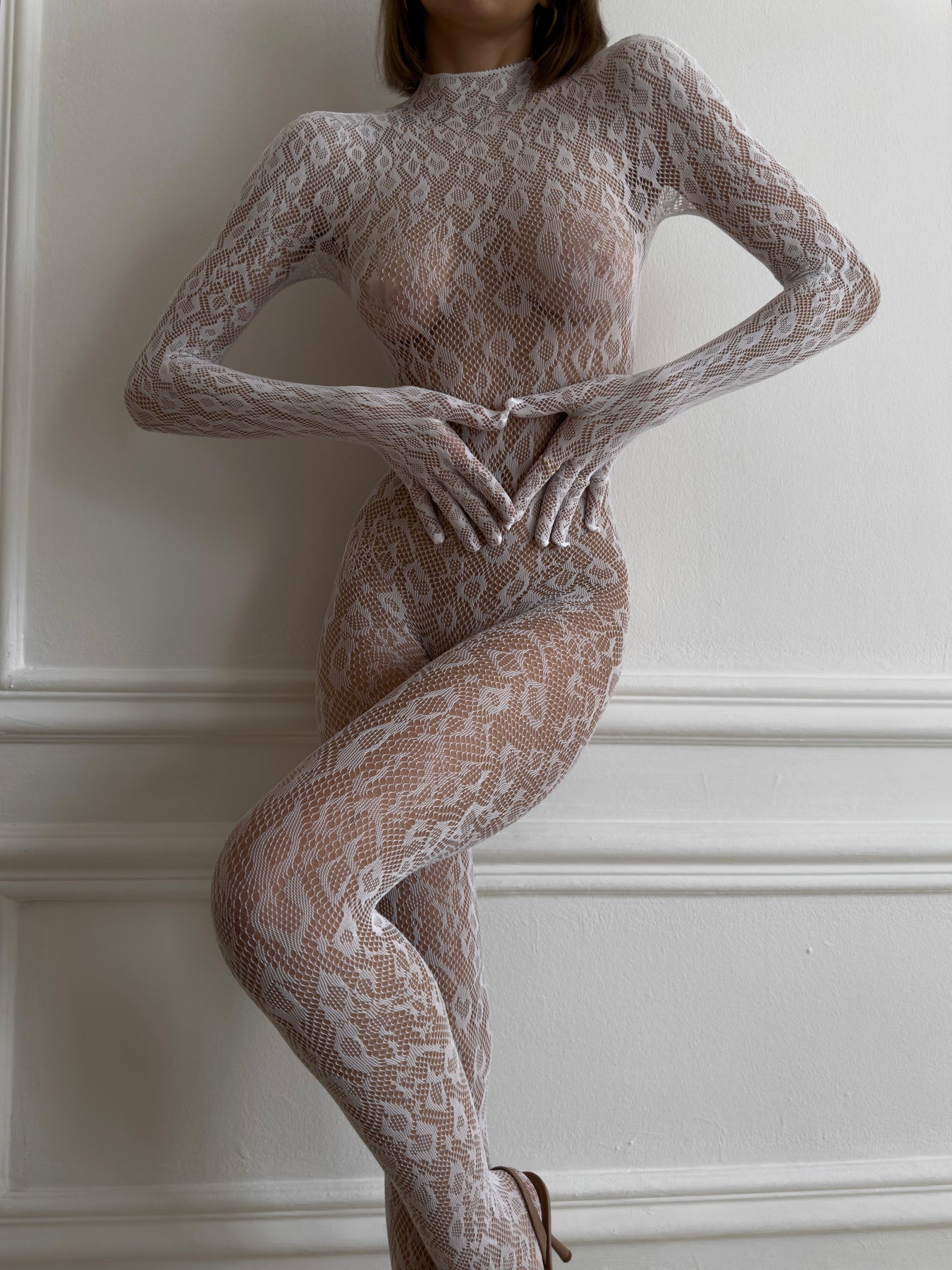 Bodysuit de encaje de Venus