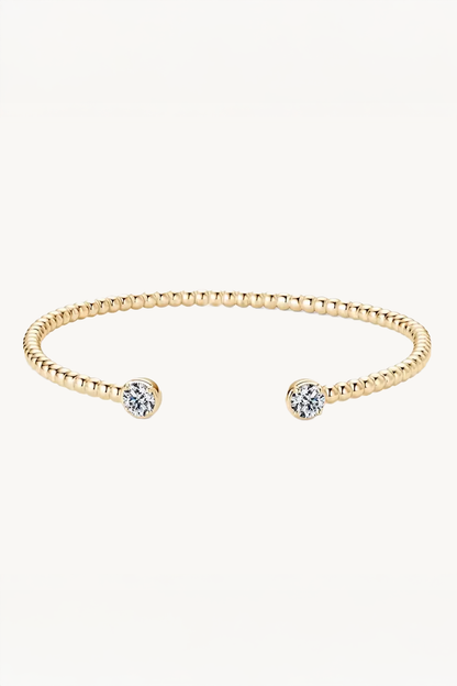 Elara Moissanite Bangle