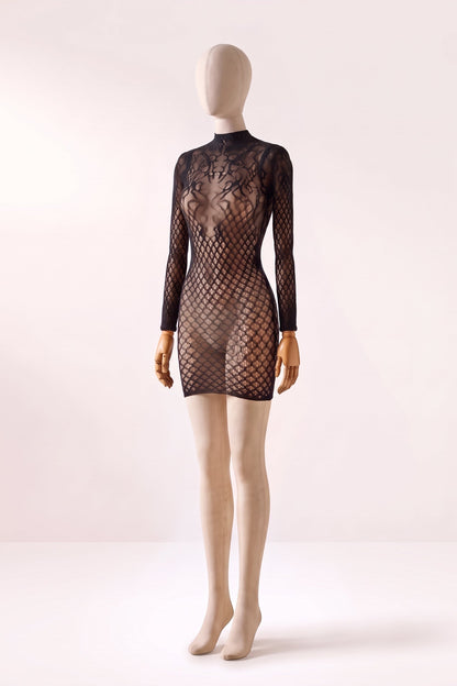 Hazel Sexy Mini Vestido