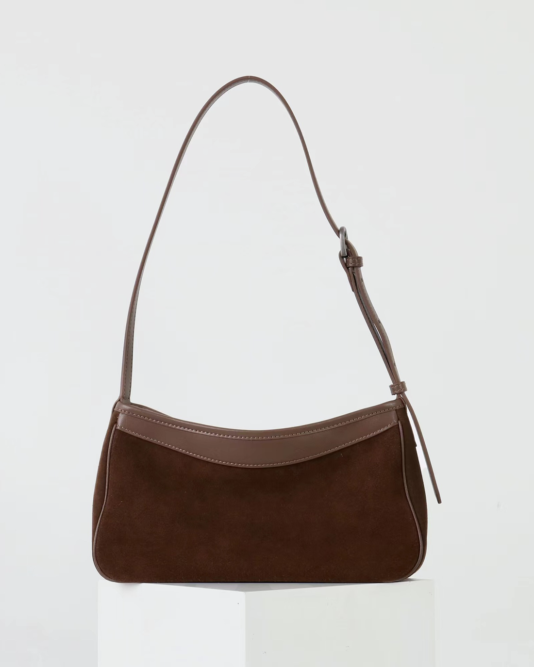 Verona Suede Shoulder Bag